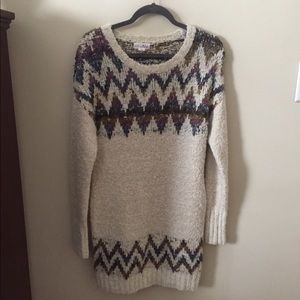 Shrinking Violet Sweater Dress